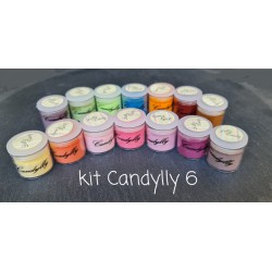 Kit Candylly 6 com 14 cores